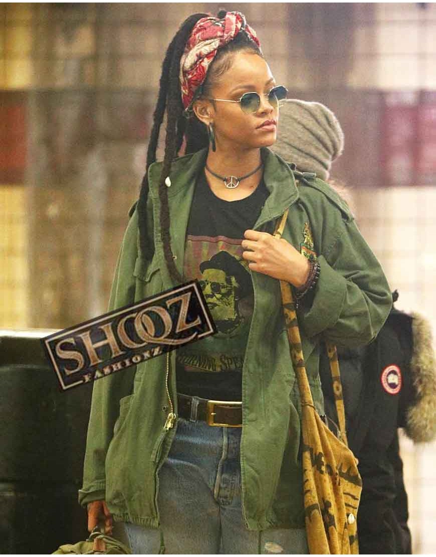 Rihanna Ocean's 8 Nine Ball Jacket Rihanna Ocean's 8 Nine Ball Jacket